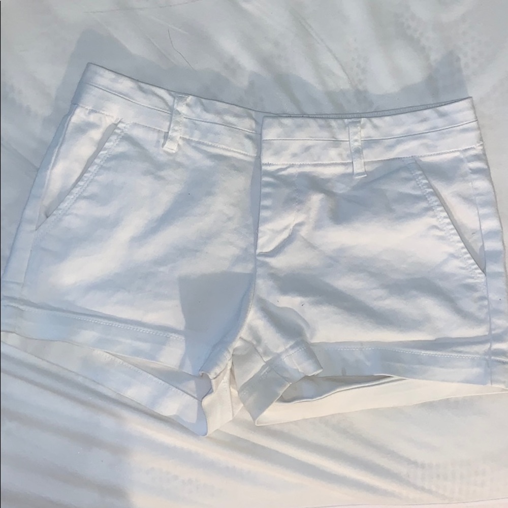 White shorts